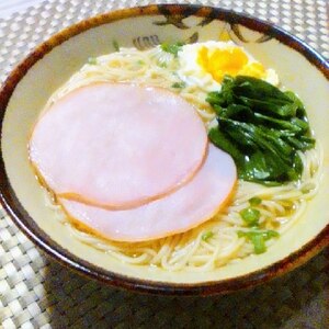 塩ラーメン風そうめん